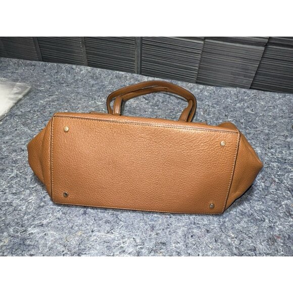 Kate Spade New York pebbled leather handbag/satchel, brown‎ Purse - Picture 4 of 4